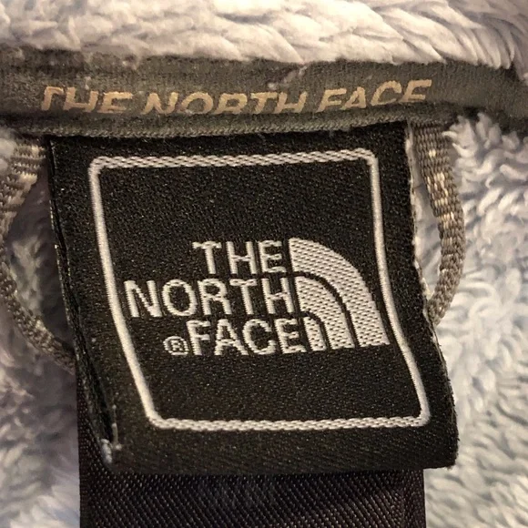 The North Face Light Blue Zip Front Jacket, Size M - Picture 7 of 7